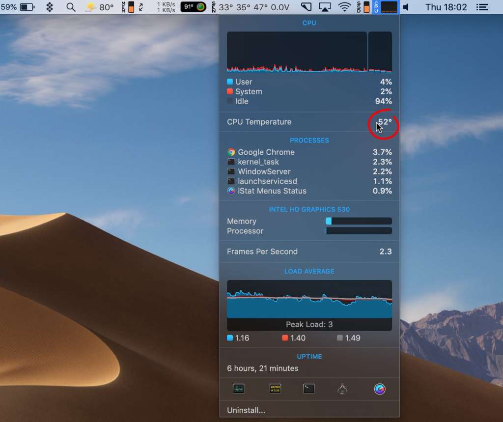 Keeping Your MacBook Temperature Acceptable iRepex